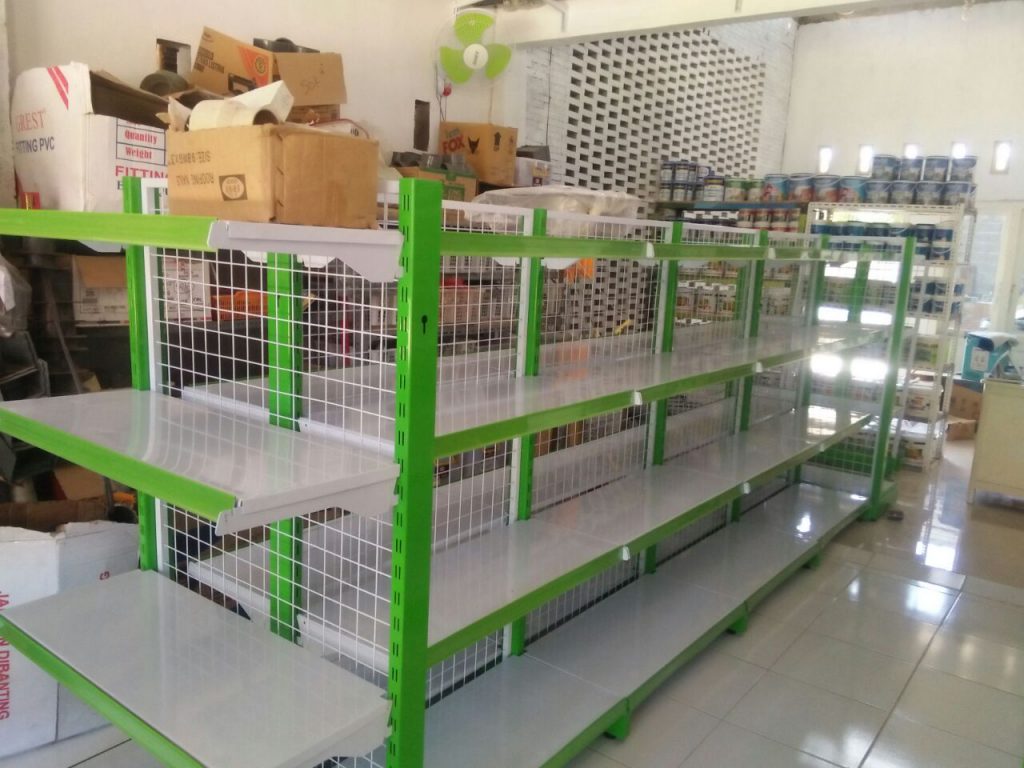 Rak minimarket double 150