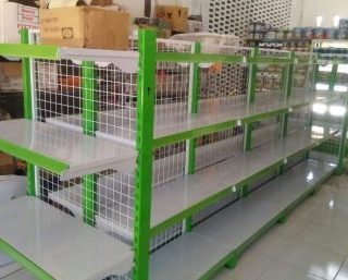 Rak minimarket double 150