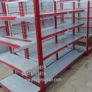 rak minimarket double 150 + end