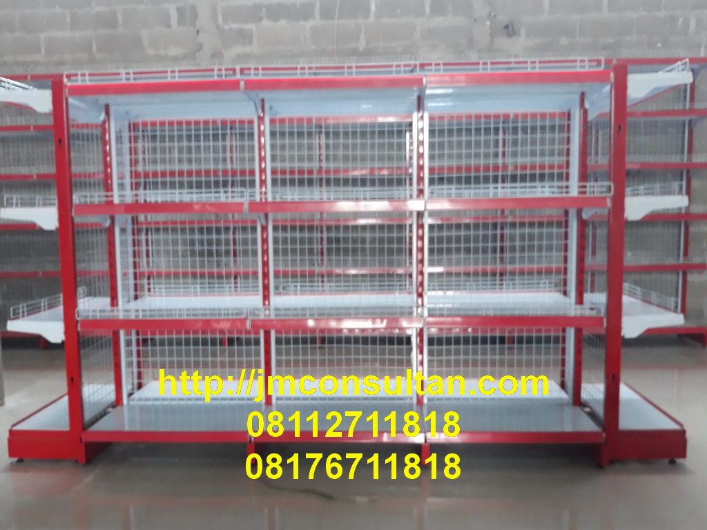 rak minimarket double 150