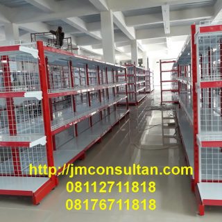 Rak minimarket double 150 4035