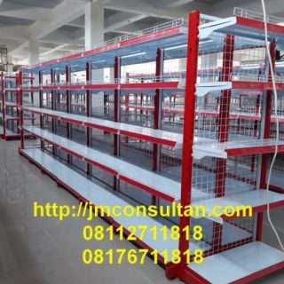 rak minimarket double 150