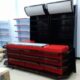 Meja kasir dan backwall